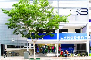 Langports Brisbane_Front of the school